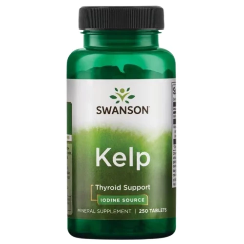 Swanson - Kelp (Iodine Source) - 250 tabletek Swanson - Kelp (Iodine Source) - 250 tabletek